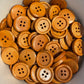 *Loose Buttons -Wooden Round