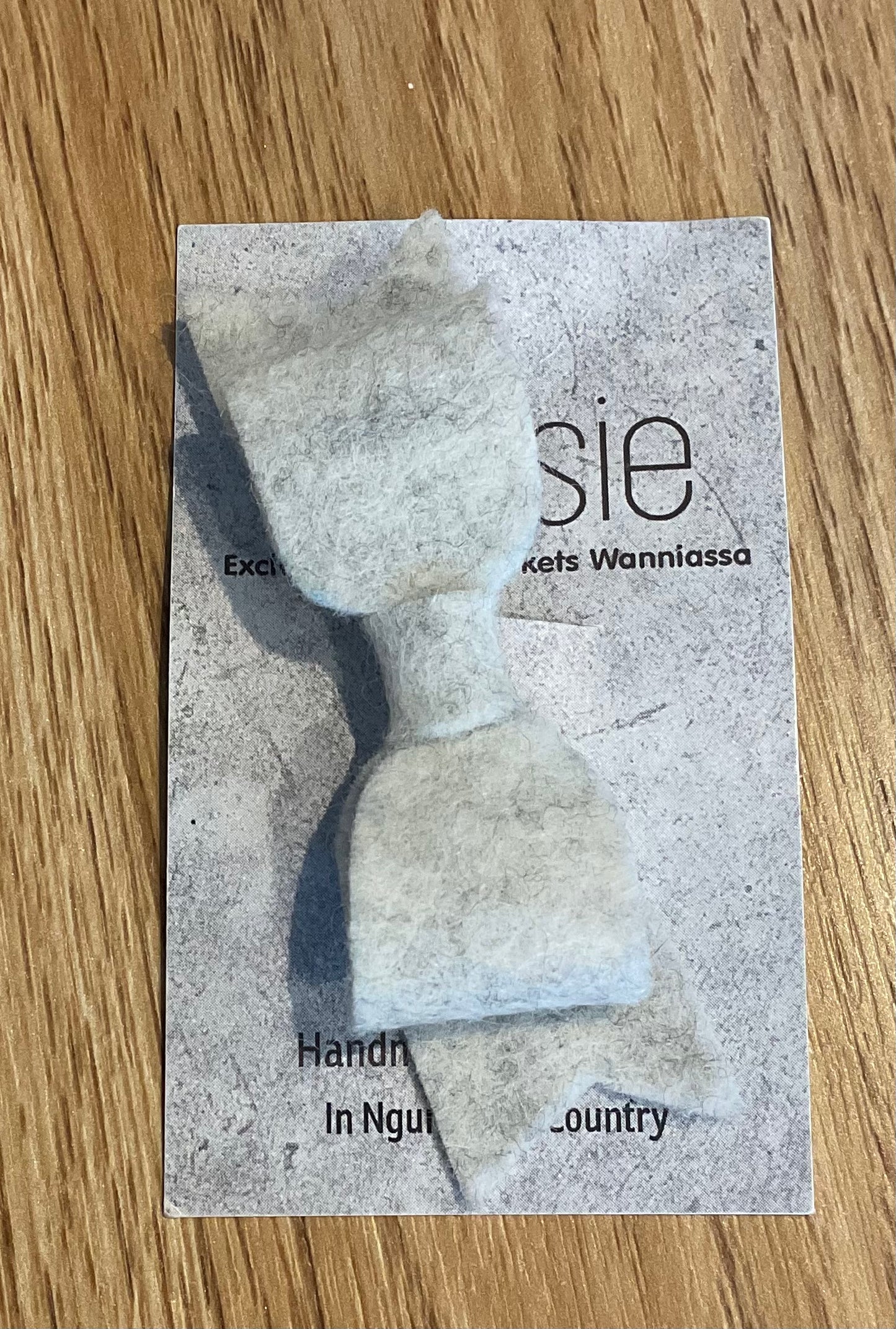 *Felt Hair Bow Single Clip