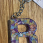 *Keychain Resin Letter R