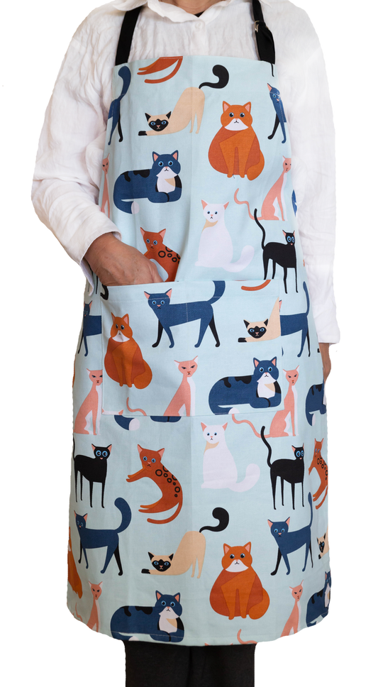 Apron - Colourful Cats