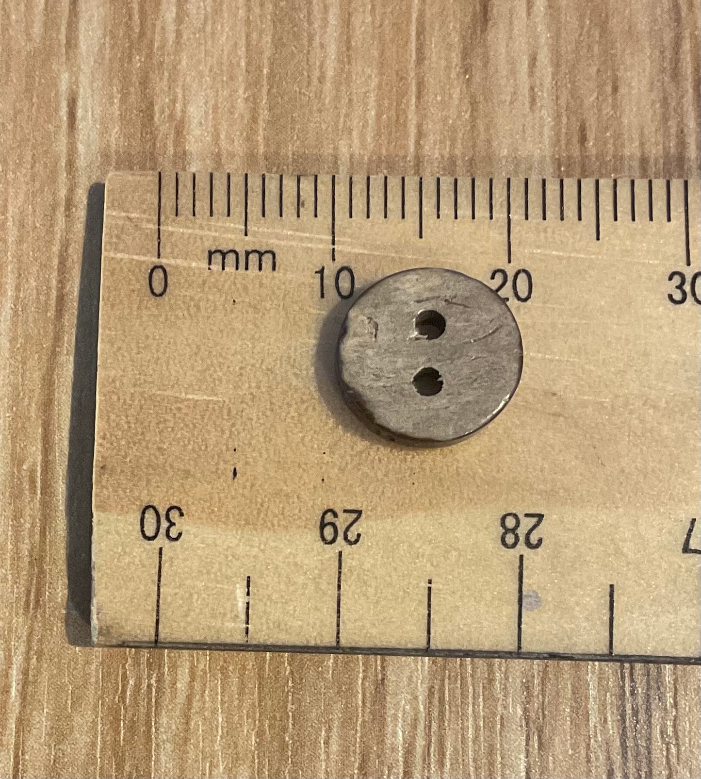 *Loose Buttons - Coconut Shell