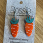 *Earrings Carrot Dangles