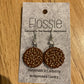 *Earrings Biscuit Dangles