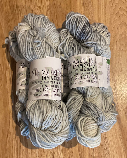 *Tamworthly Yarn 12ply Soot