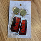 *Earrings Choc Drink Dangles