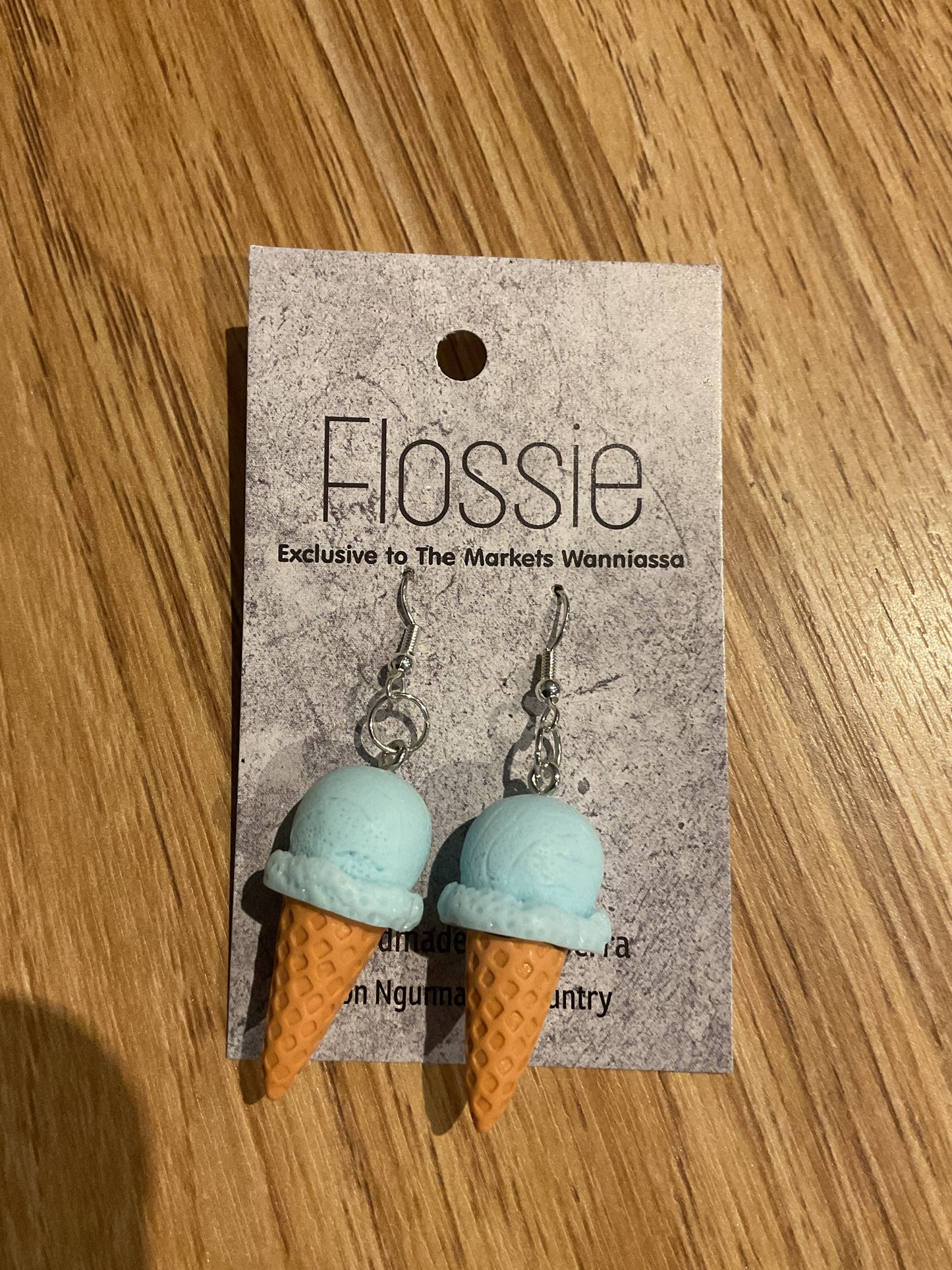 *Earrings Scoop Ice Cream Dangles