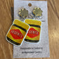 *Earrings Vegemite Dangles