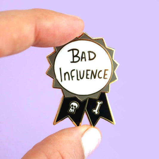 Bad Influence Lapel Pin