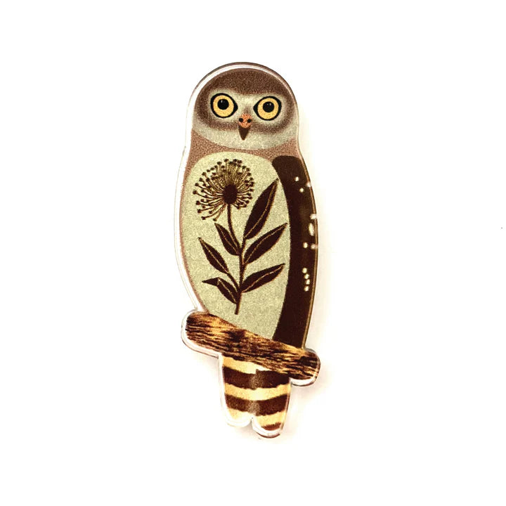 Barking Owl Pin