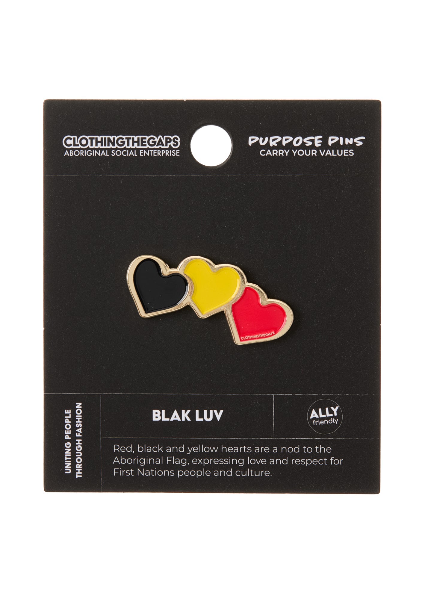 Purpose Pin Blak Luv