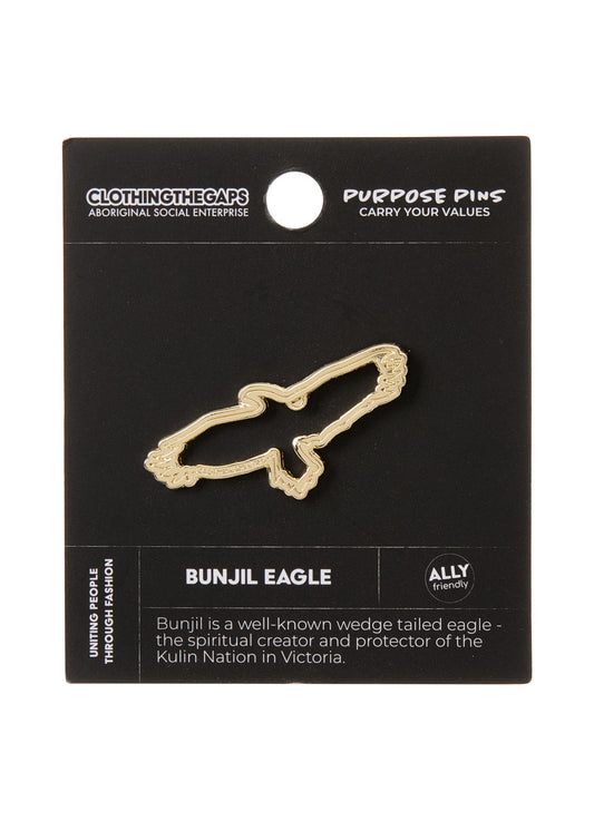 Purpose Pin Bunjil Eagle