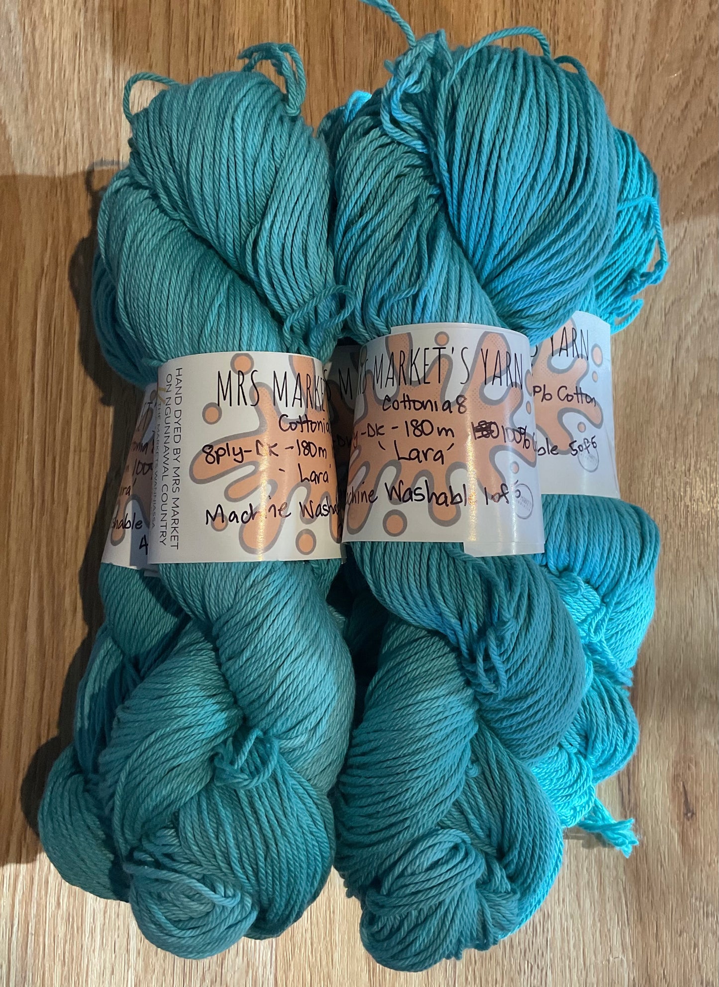 *Cottonia8 8ply 100% Cotton Yarn Lara