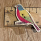 *Loose Buttons - Wooden Bird Themed