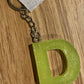 *Keychain Alphabet Letter D