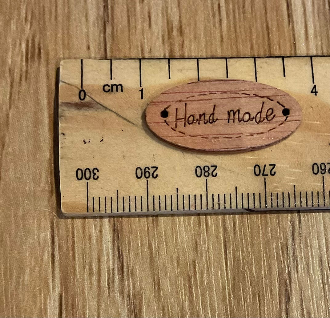 *Loose Buttons - Wooden Handmade