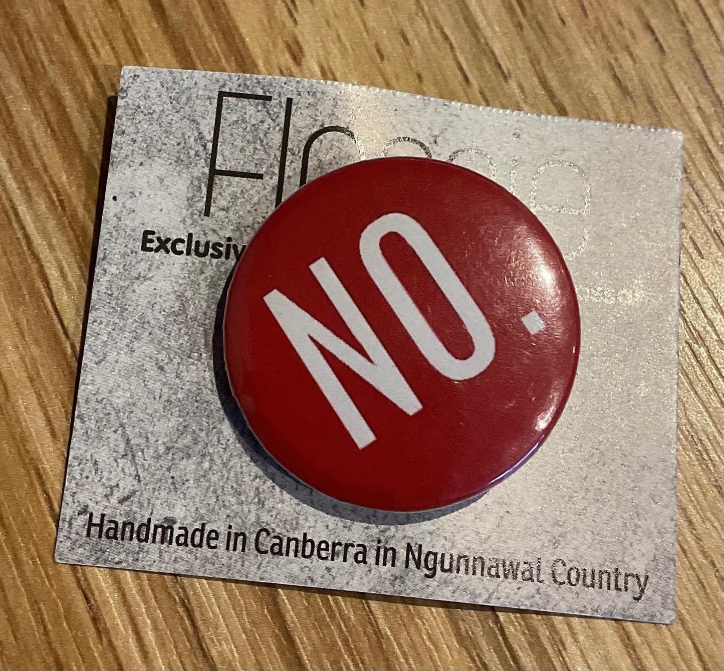 *Badge No
