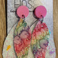 *Earrings Pastel Lace Dangles