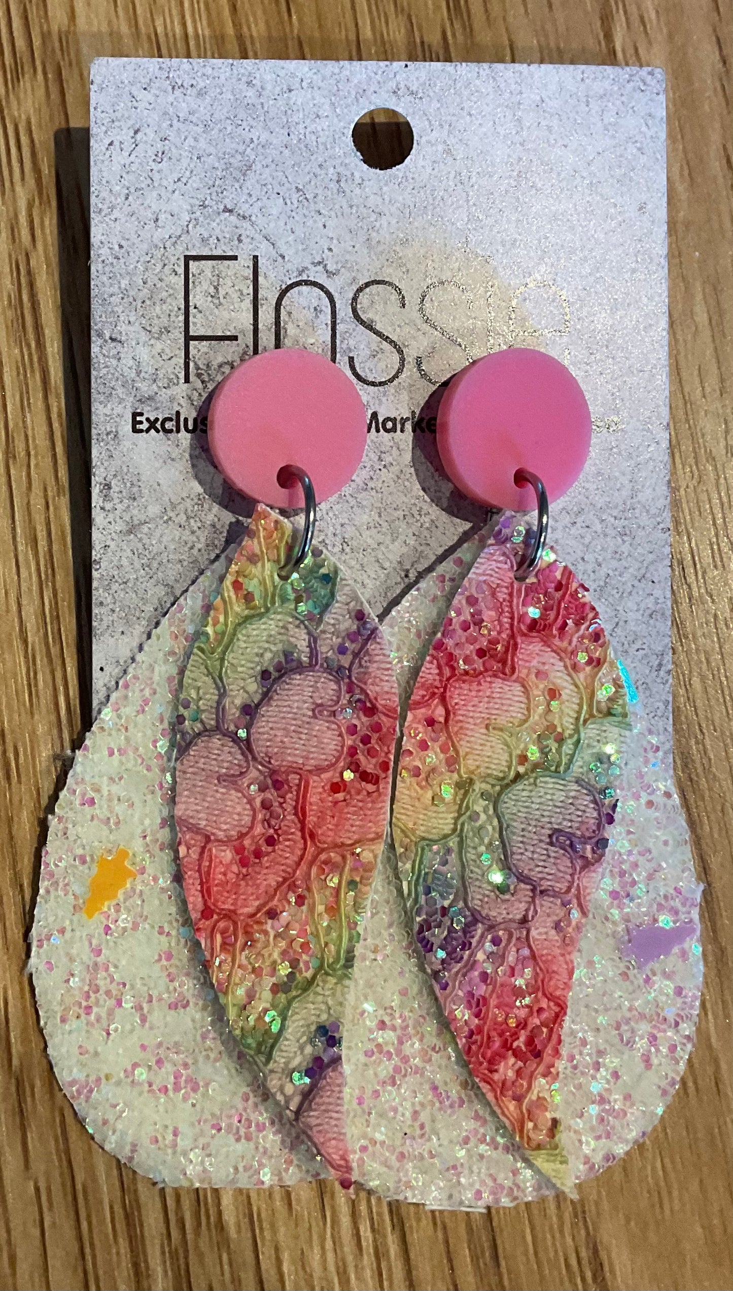 *Earrings Pastel Lace Dangles