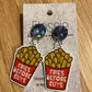 *Earrings Fries Before Guys Dangles
