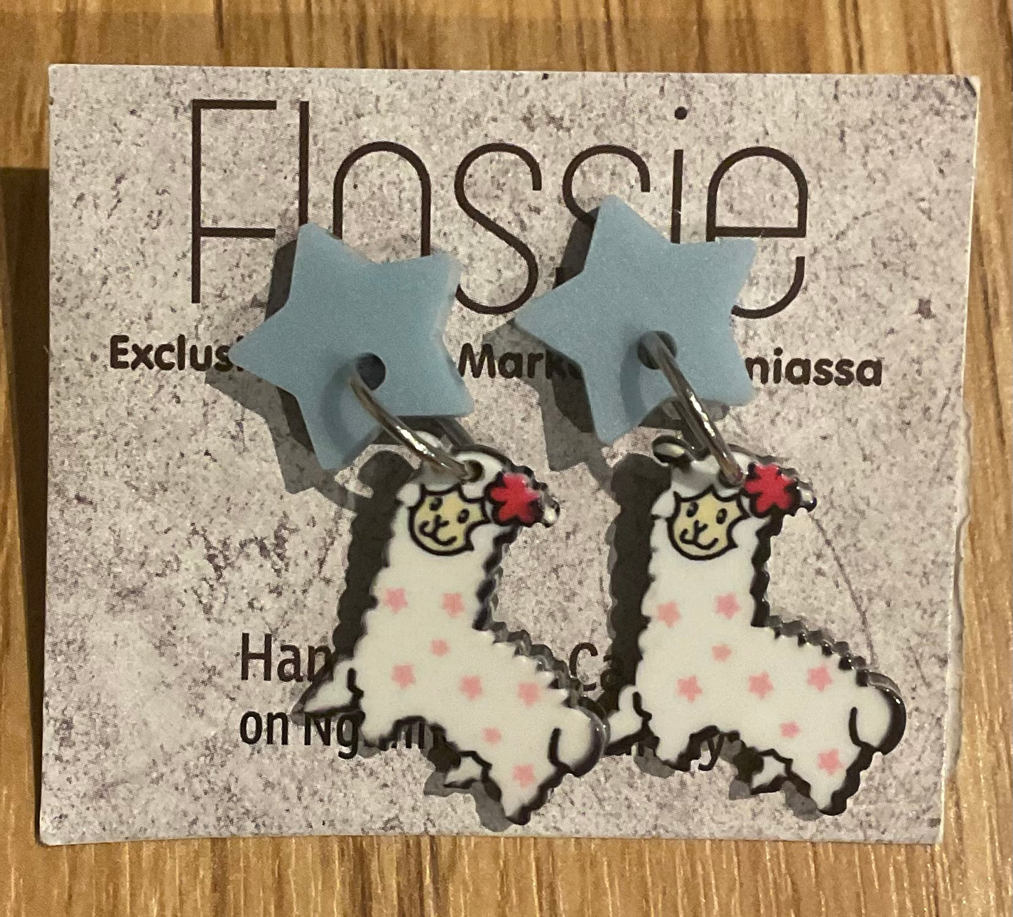 *Earrings Alpaca Dangles