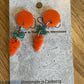 *Earrings Carrot Dangles