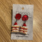 *Earrings Strawberry Treat Dangles