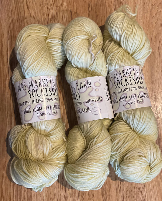 *Sockishly Yarn 4ply Just a Dab