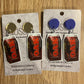 *Earrings Choc Drink Dangles