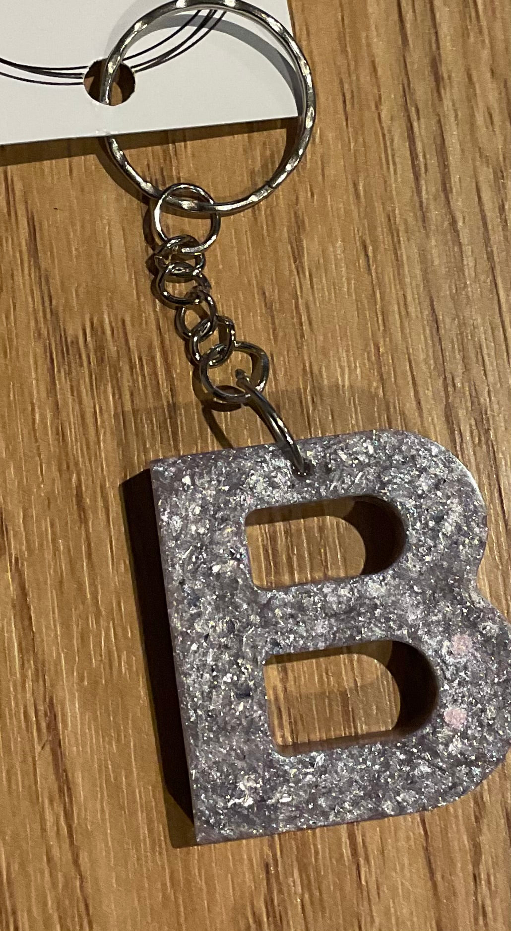 *Keychain Alphabet Letter B