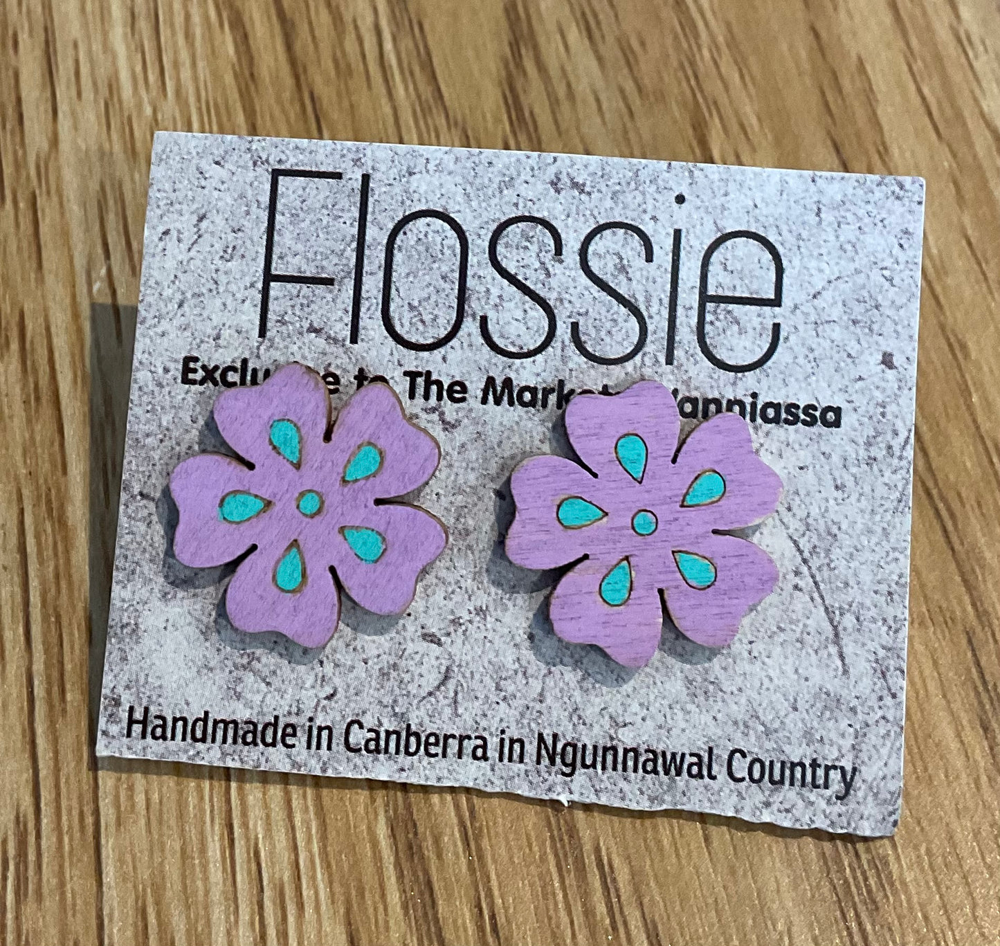 *Earrings Flower Studs