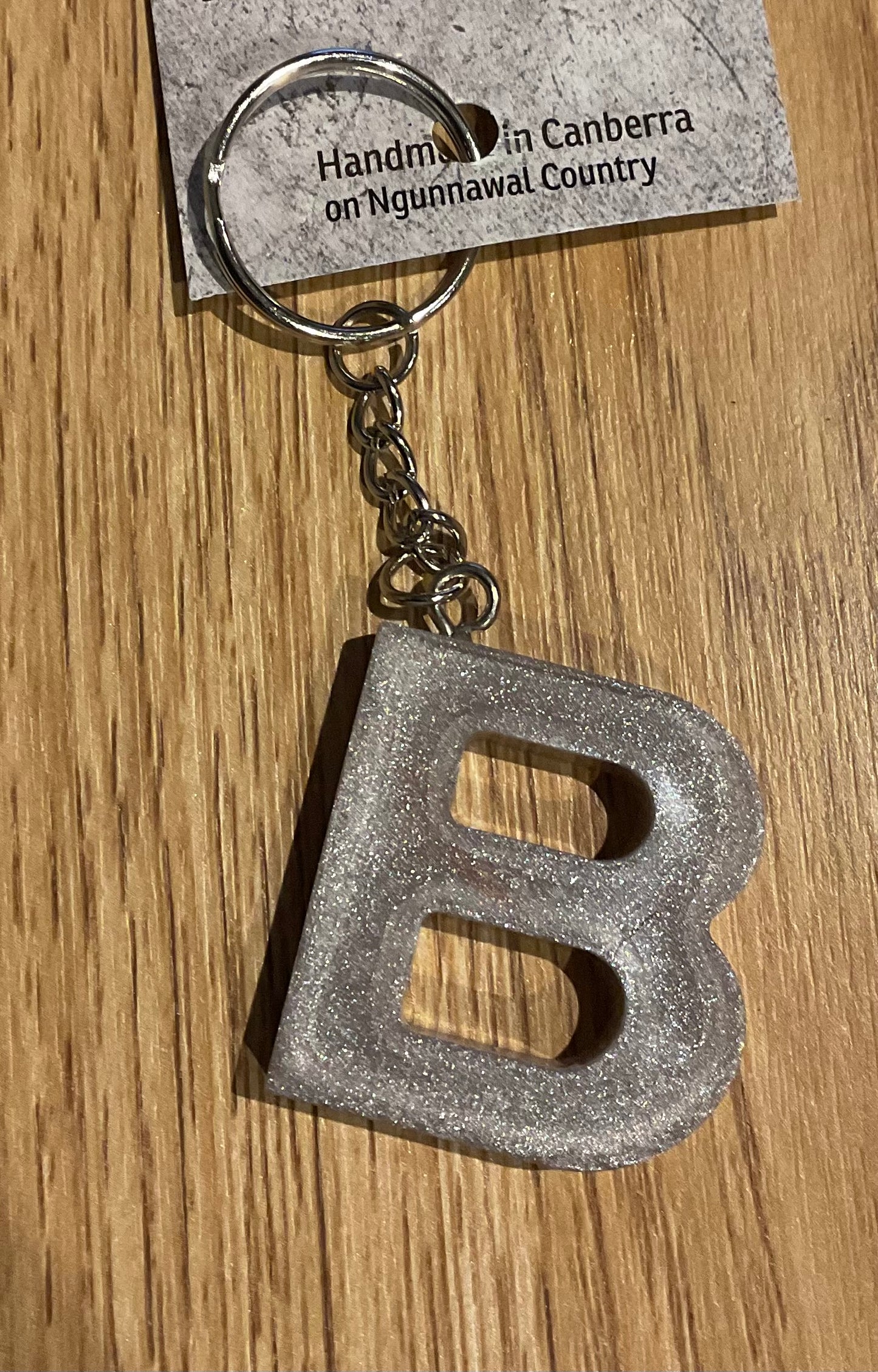 *Keychain Alphabet Letter B