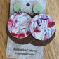 *Earrings Pink Gumnut Dangles