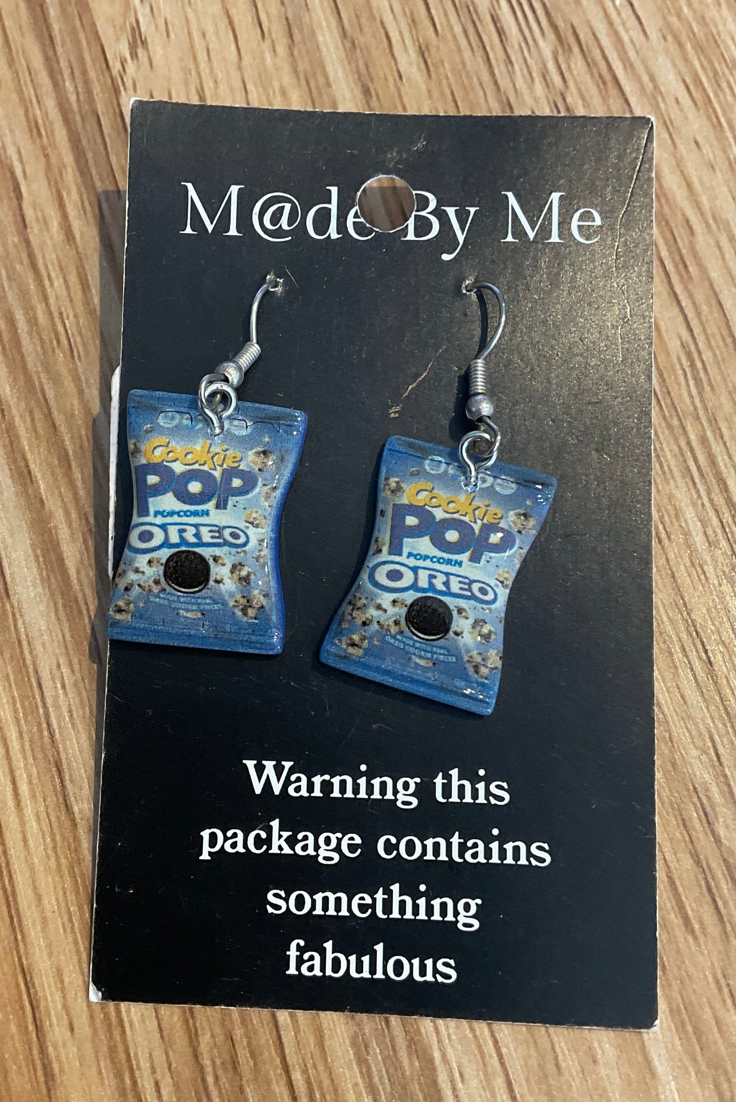 *Earrings Chocolate Bar Dangles