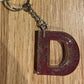 *Keychain Alphabet Letter D