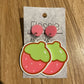 *Earrings Strawberry Dangles