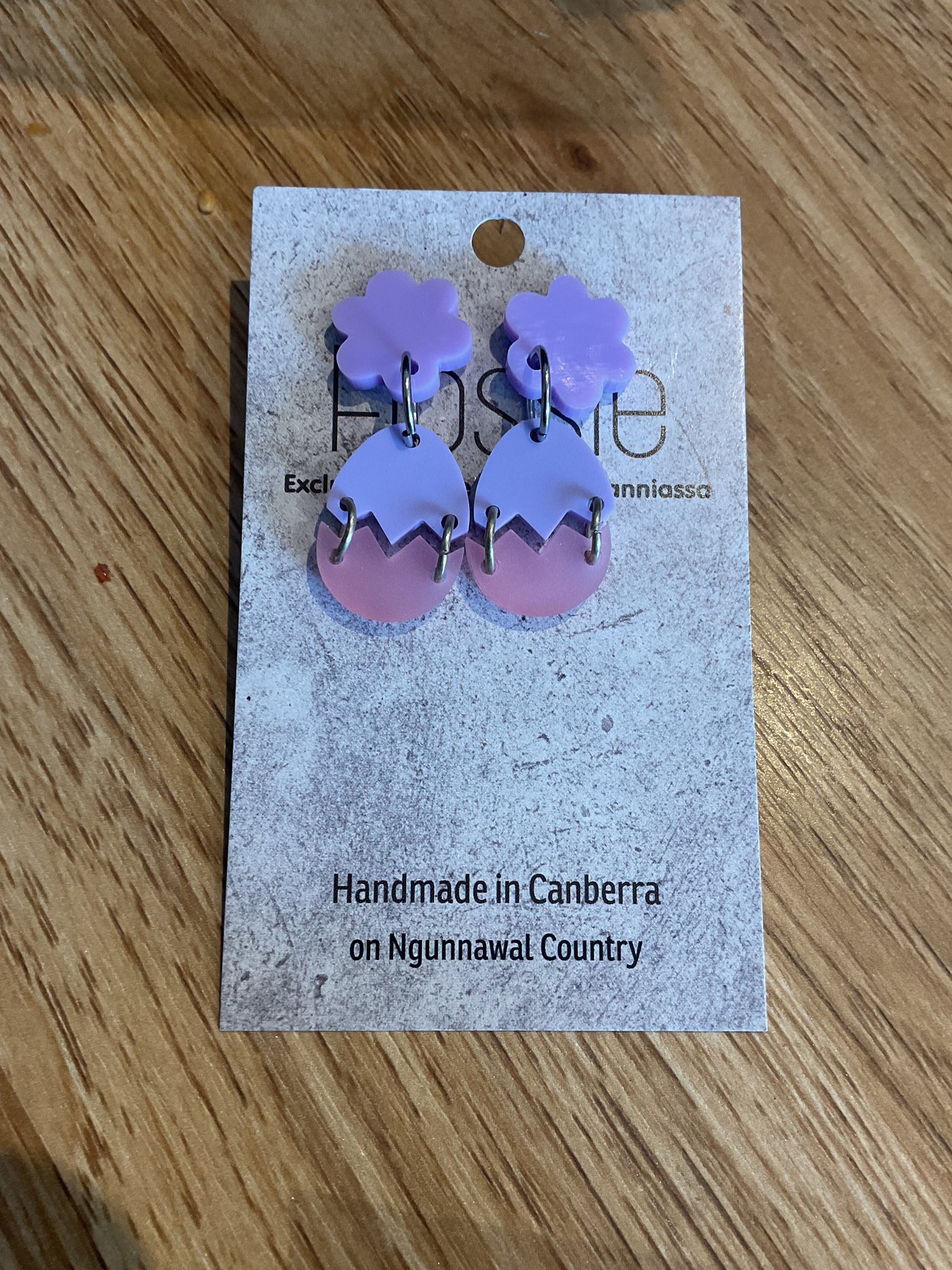 *Earrings Easter Egg Dangles