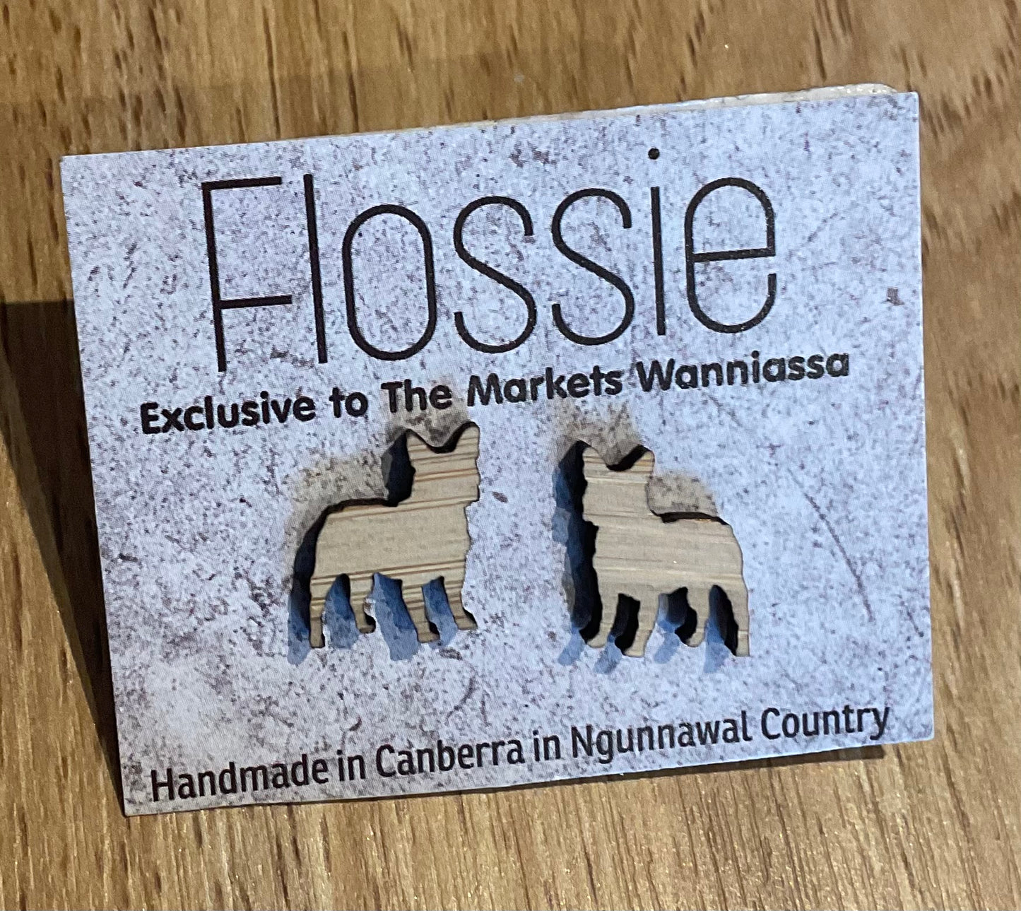 *Earrings Terrier Dog Studs