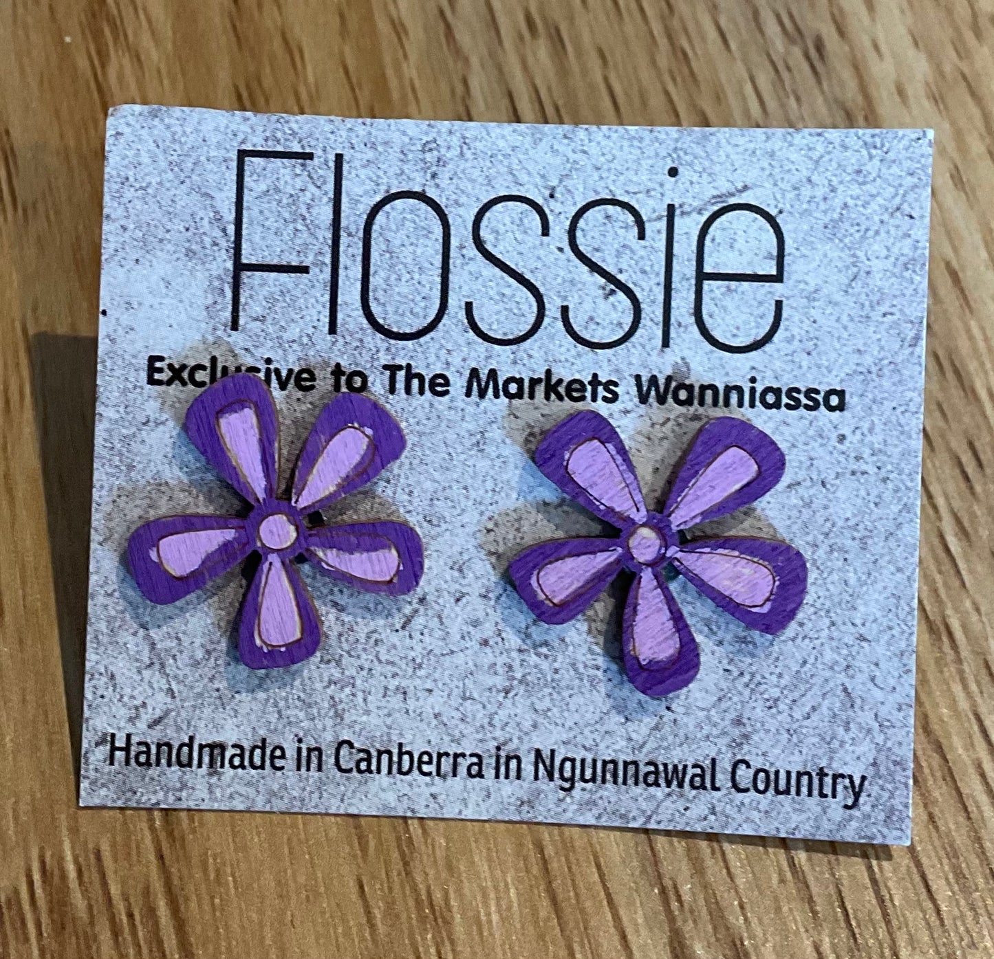 *Earrings Flower Studs