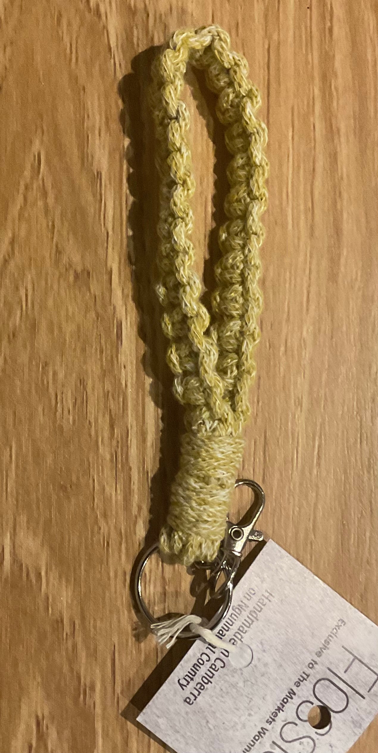 *Macrame Keychain Loop
