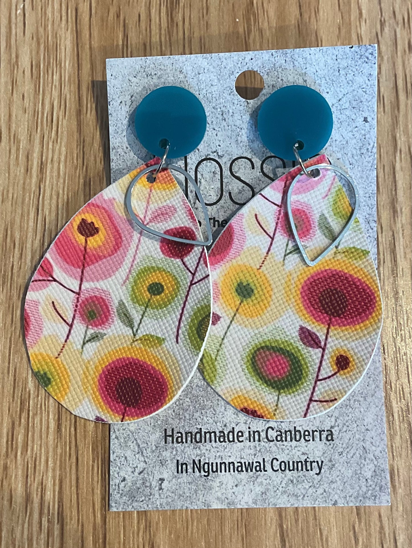 *Earrings Spring Flowers Dangles