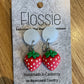 *Earrings Strawberry Dangles