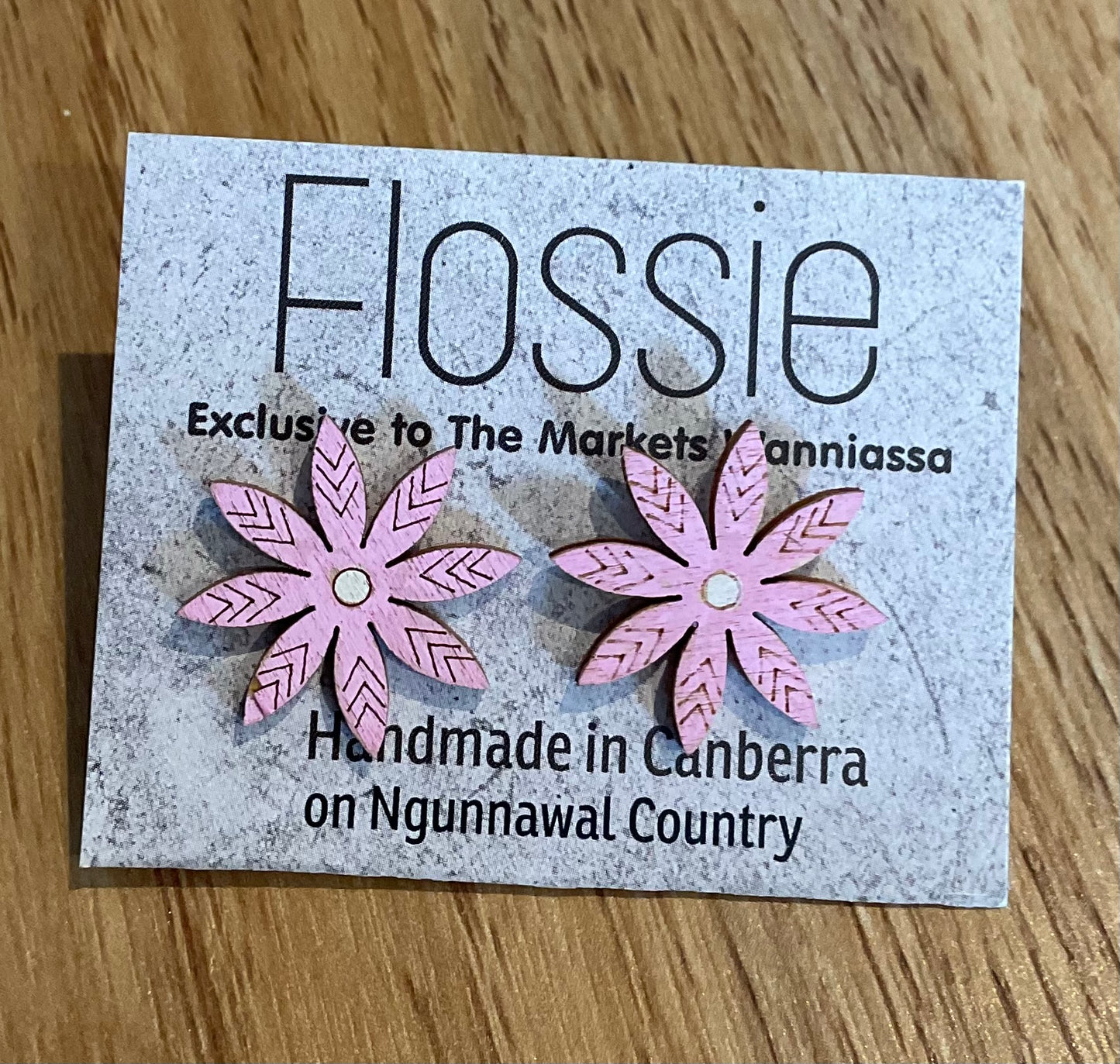 *Earrings Flower Studs