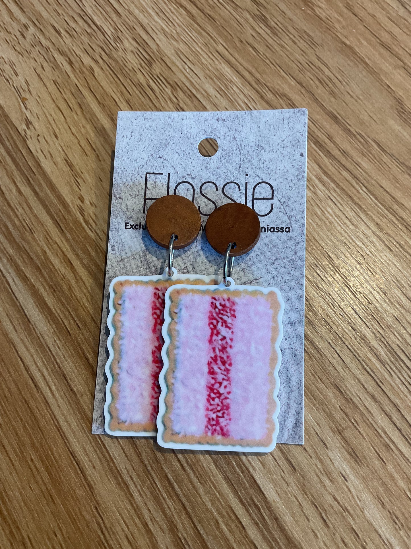 *Earrings Iced Vovo Dangles