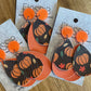*Earrings Pumpkin Dangles