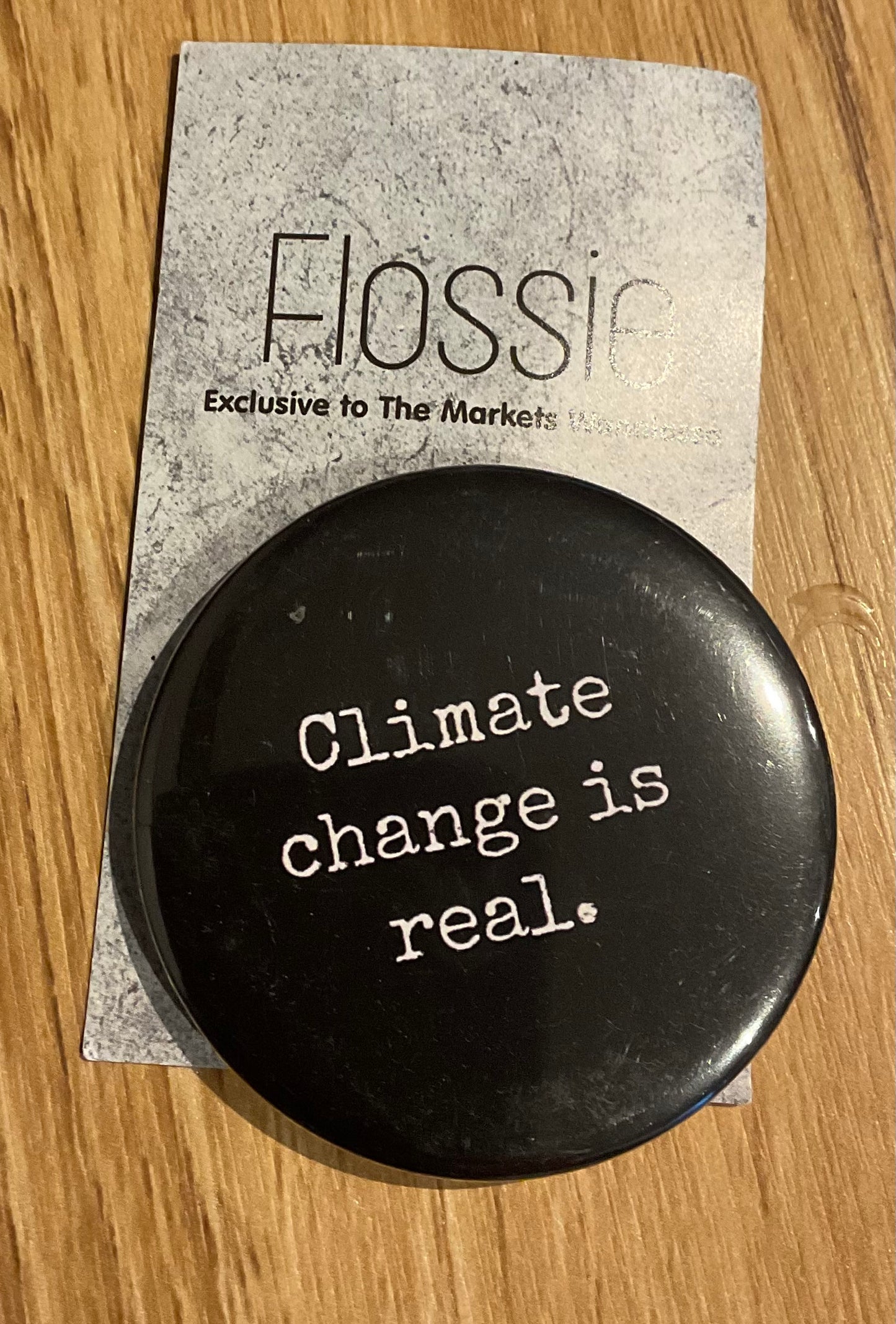 * Badge Climate Change is Real