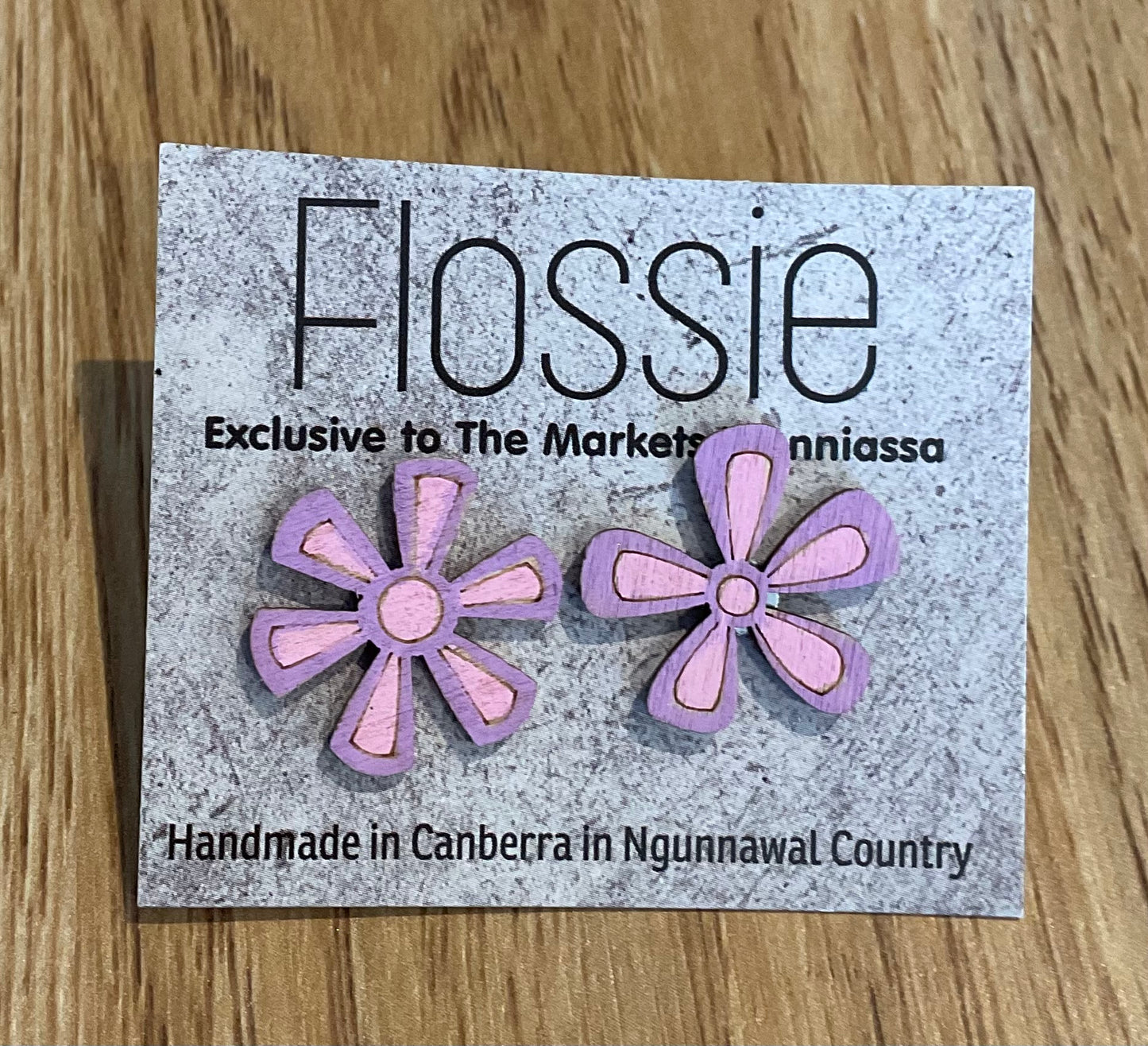 *Earrings Flower Studs