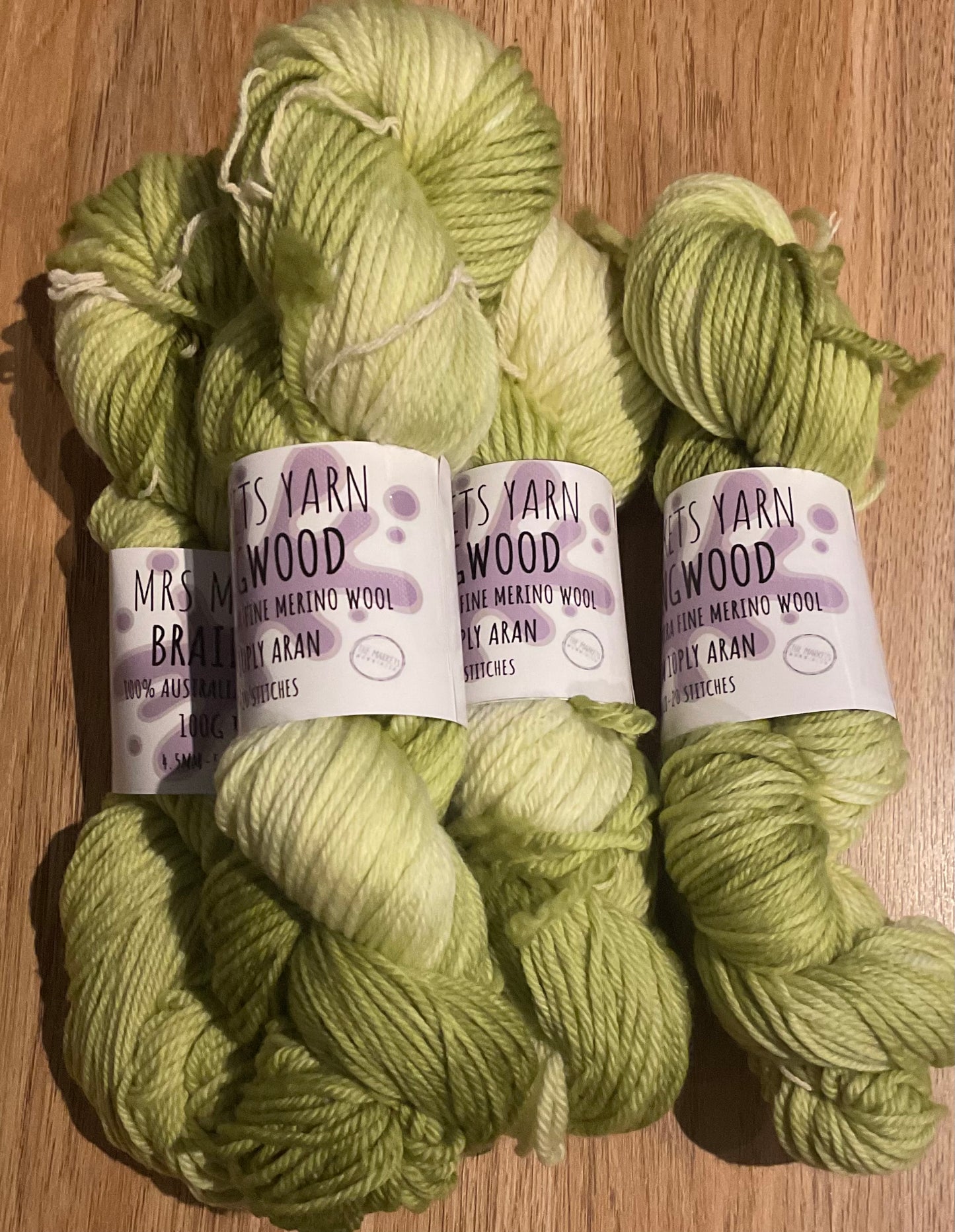 *Braidingwood Yarn 10ply Leaf