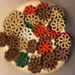 *Loose Buttons - Wooden Flowers