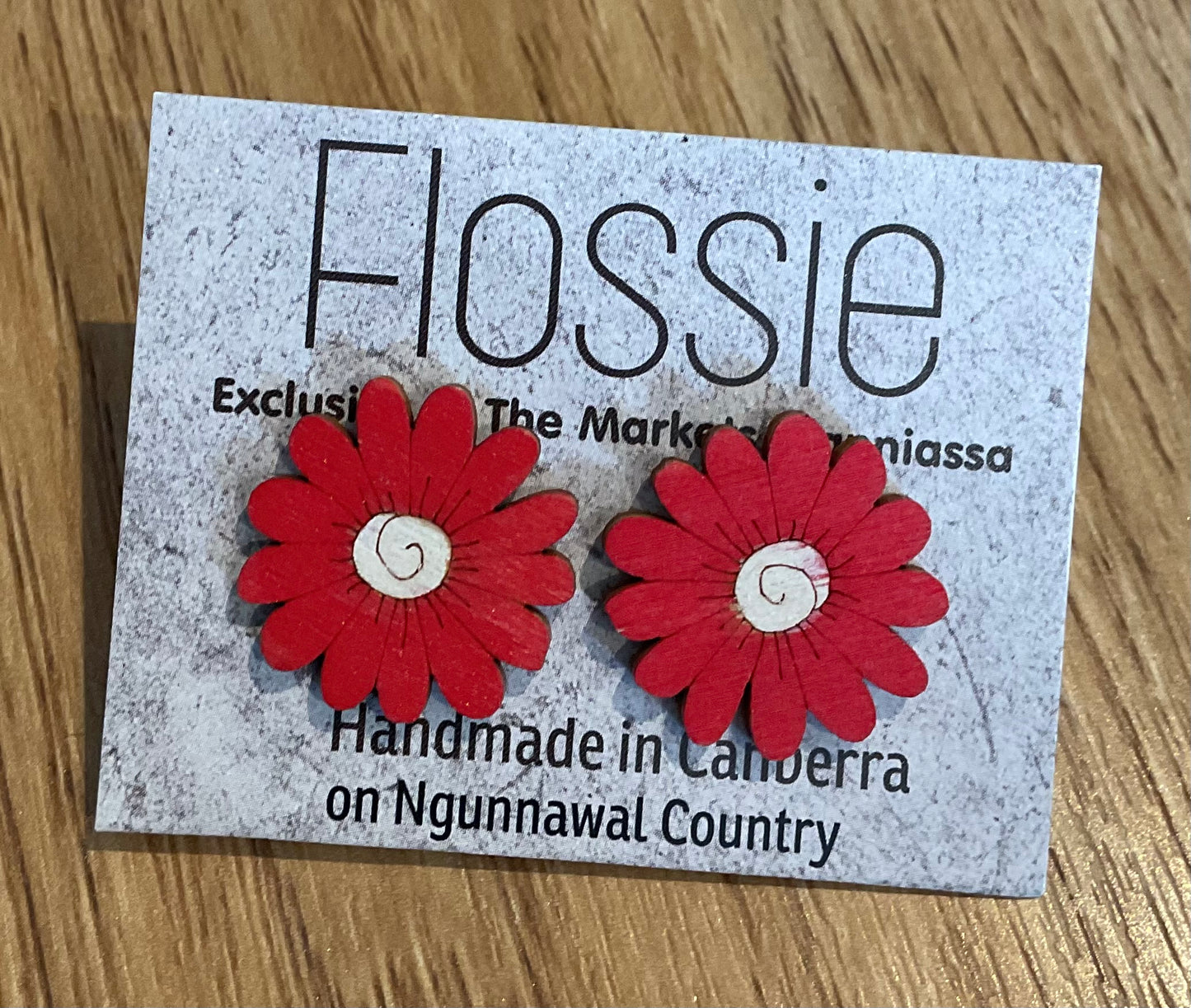 *Earrings Flower Studs