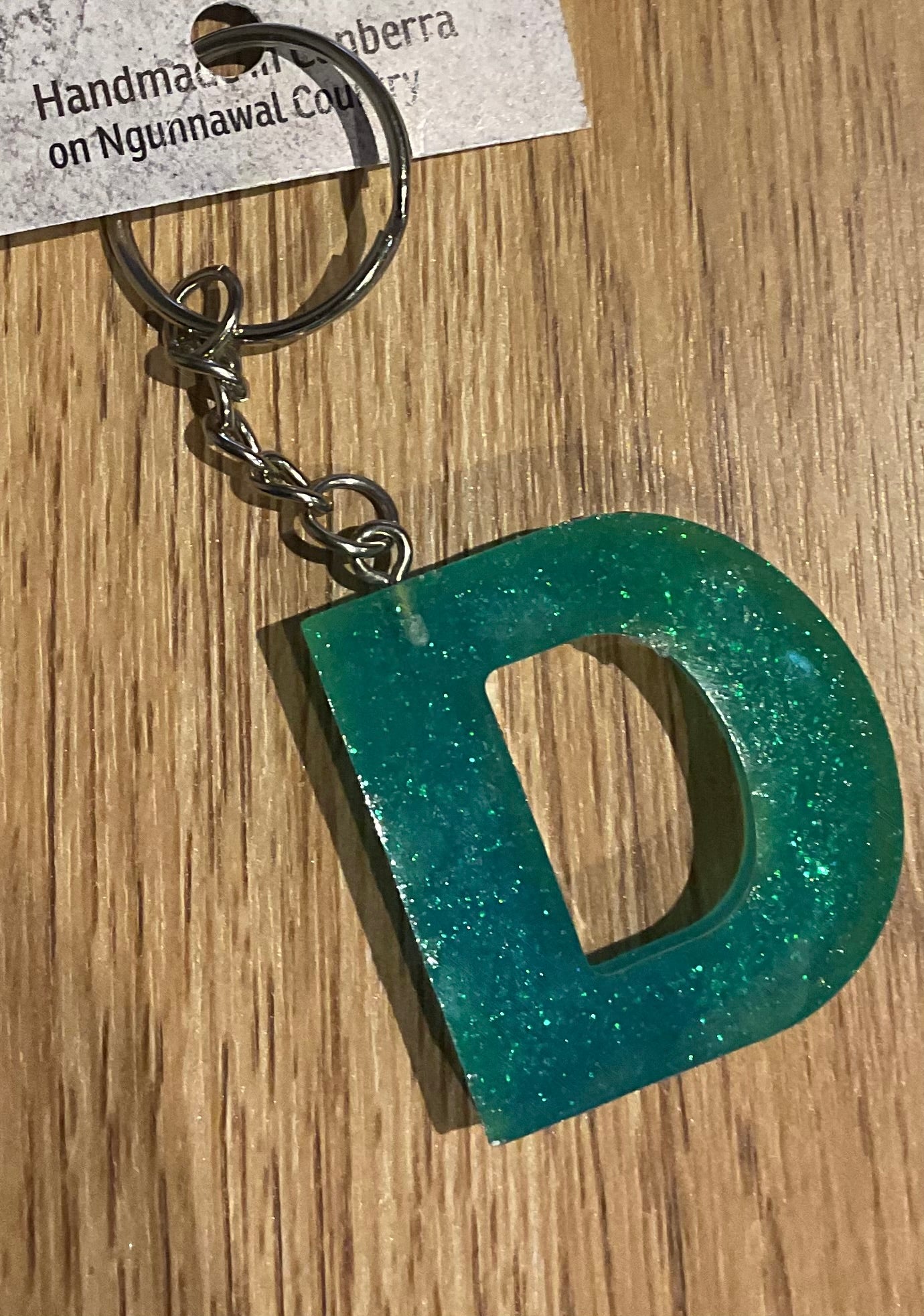 *Keychain Alphabet Letter D